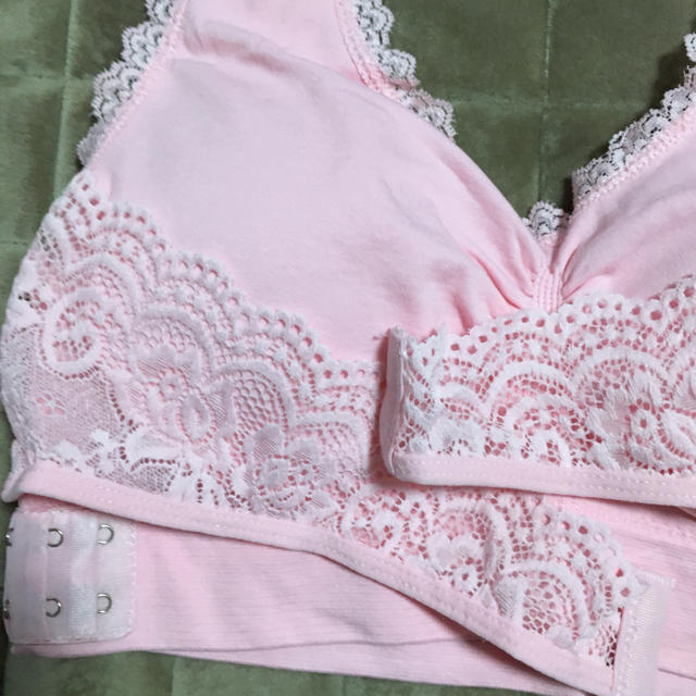 ナイトブラ   XLサイズ   ピンク レディースの下着/アンダーウェア(ブラ)の商品写真
