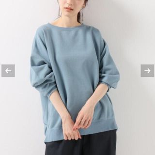 イエナ(IENA)の【新品タグ付】IENA LA BOUCLE 裏毛 プルオーバー(トレーナー/スウェット)