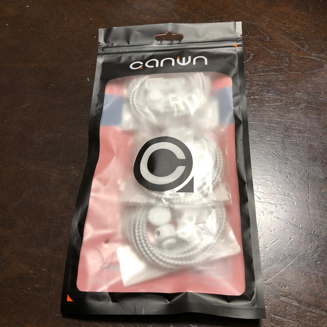 Canwn 結ばない靴紐3点セット ホワイト スポーツ/アウトドアのランニング(シューズ)の商品写真