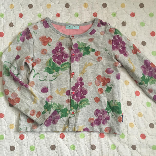 hakka kids(ハッカキッズ)のハッカ 130cm カーディガン キッズ/ベビー/マタニティのキッズ服女の子用(90cm~)(カーディガン)の商品写真