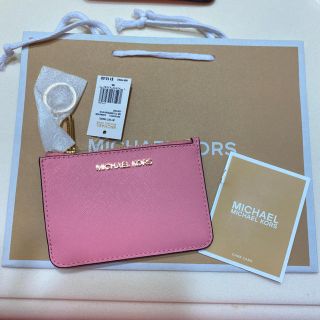 マイケルコース(Michael Kors)のマイケルコース　パスケース　コインケース(名刺入れ/定期入れ)