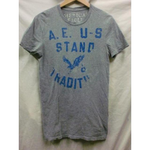 American Eagle(アメリカンイーグル)のアメリカンイーグル霜降りTシャツgoodデザインS メンズのトップス(Tシャツ/カットソー(半袖/袖なし))の商品写真