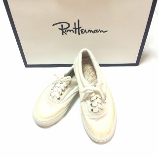 ロンハーマン(Ron Herman)のロンハーマン！VANS！しろスニーカー(スニーカー)