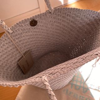 DRAGON - DRAGON バッグ レザー 人気のミニバッグ 白◎の通販 by yuuuu