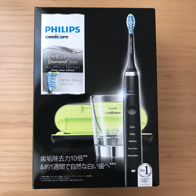 PHILIPS(フィリップス)のフィリップス　電動歯ブラシ　ダイヤモンドクリーン スマホ/家電/カメラの美容/健康(電動歯ブラシ)の商品写真