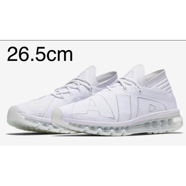 NIKE(ナイキ)のNIKE AIR MAX FLAIR TRIPLE WHITE 26.5cm メンズの靴/シューズ(スニーカー)の商品写真