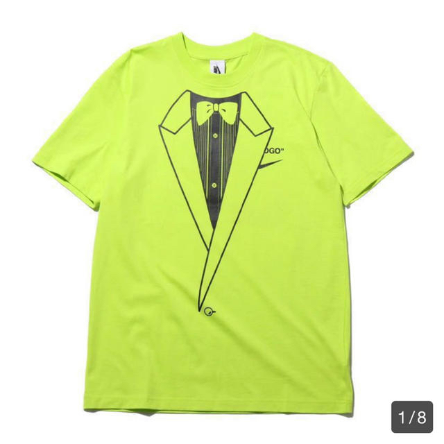 NIKE(ナイキ)のNIKE x OFF-WHITE NRG A6 TEE VOLT XL メンズのトップス(Tシャツ/カットソー(半袖/袖なし))の商品写真