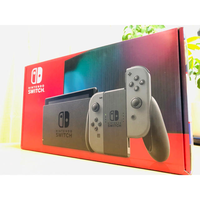 【新品】 ニンテンドー スイッチ グレー　2019年8月発売モデル