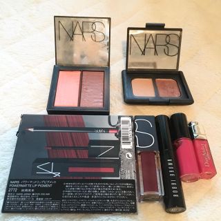 ナーズ(NARS)のNARS ボビーブラウン ランコム Dior コスメセット(アイシャドウ)