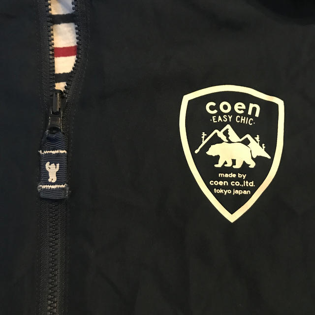 coen(コーエン)の130coen アウター　春ウィンドブレーカー キッズ/ベビー/マタニティのキッズ服男の子用(90cm~)(ジャケット/上着)の商品写真