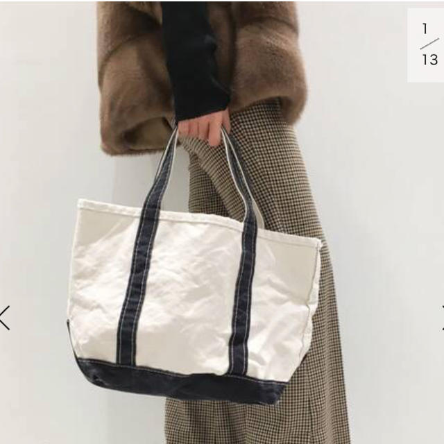 レディース【L.L.Bean /エル・エル・ビーン 】Canvas Tote Bag M