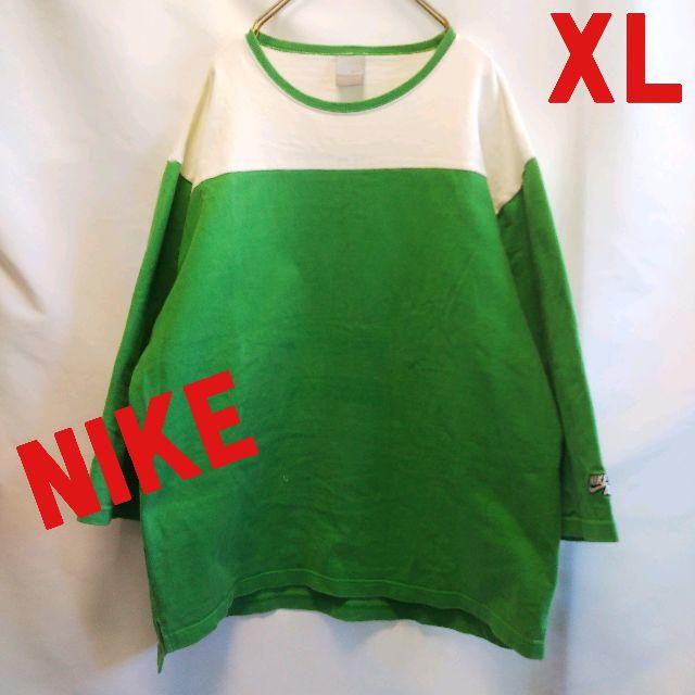 NIKE(ナイキ)の【ＮＩＮＥ】　ナイキ　カットソー　七分袖 メンズのトップス(Tシャツ/カットソー(七分/長袖))の商品写真