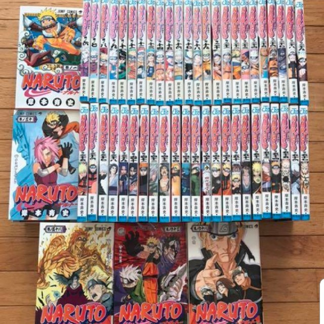 NARUTO ナルト 全72巻 ＋ 外伝 全巻セット　送料無料　漫画　コミック