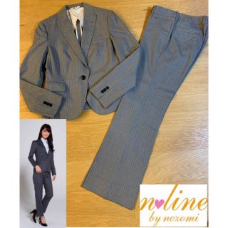 アオヤマ(青山)の美品！洋服の青山 n line パンツスーツ  佐々木希 ストレッチ M L(スーツ)