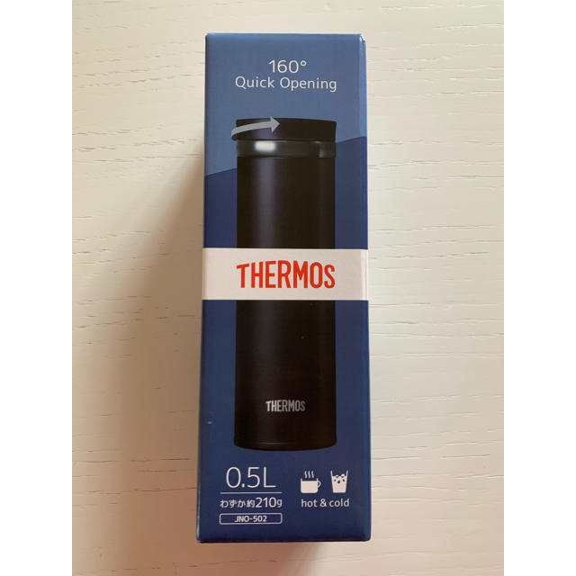 THERMOS(サーモス)の新品未使用　THERMOS 水筒　マイボトル　ダークネイビー　500ml インテリア/住まい/日用品の日用品/生活雑貨/旅行(その他)の商品写真