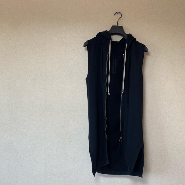 DRKSHDW - Rick Owens ダークシャドウ ノースリーブパーカーの DRKSHDW - Rick Owens ダークシャドウ ノースリーブパーカーの