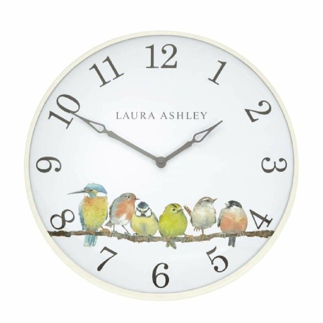 HOT高品質】 LAURA ASHLEY - ローラアシュレイ 壁掛け時計 水彩画 ...