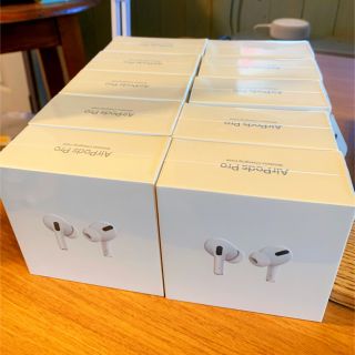 アップル(Apple)のAirpods pro 新品未開封10台セット(ヘッドフォン/イヤフォン)