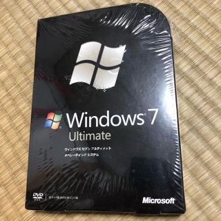 マイクロソフト(Microsoft)のWindows 7 Ultimate インストールディスク(PCパーツ)