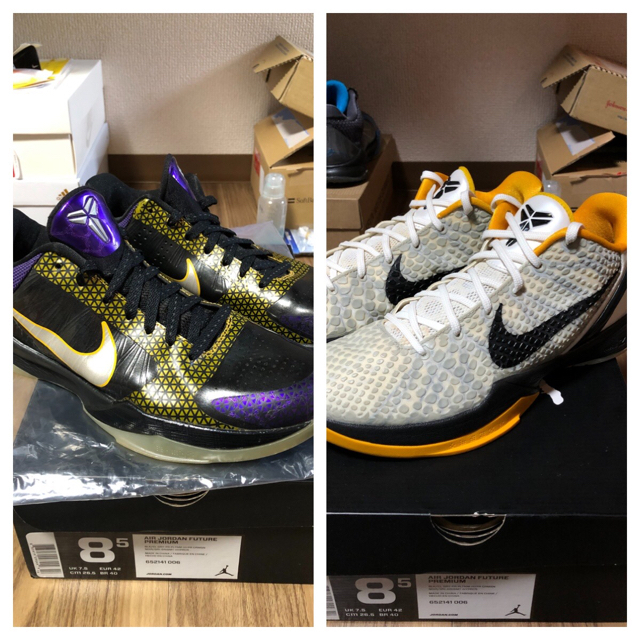 NIKE KOBE Ⅴ POP Away、KOBE Ⅵ Playoffs