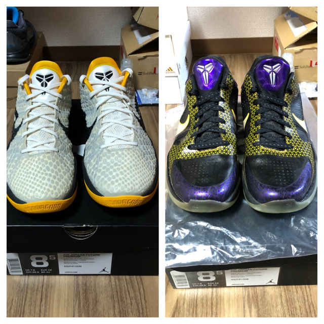 NIKE KOBE Ⅴ POP Away、KOBE Ⅵ Playoffs