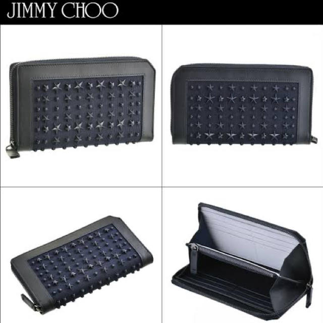 JIMMY CHOO(ジミーチュウ)のジミーチュウ/JIMMY CHOO 長財布 メンズ メンズのファッション小物(長財布)の商品写真