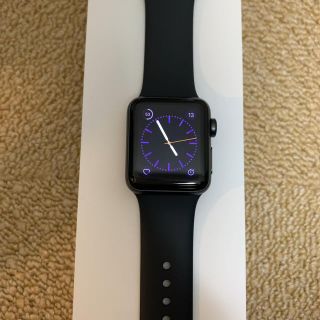 アップルウォッチ(Apple Watch)のApple Watch series3 (腕時計(デジタル))