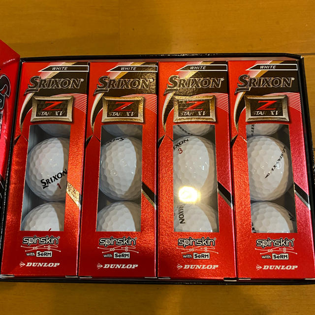 Srixon(スリクソン)のスリクソンZスターXVゴルフボール チケットのスポーツ(ゴルフ)の商品写真