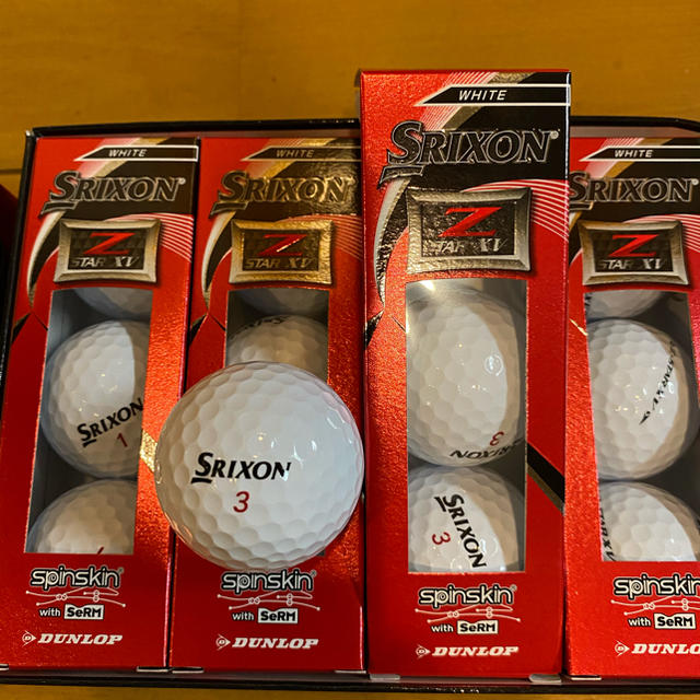 Srixon(スリクソン)のスリクソンZスターXVゴルフボール チケットのスポーツ(ゴルフ)の商品写真