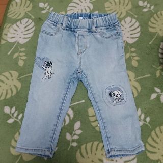 ベビーギャップ(babyGAP)のbabyGAP ディズニー 101匹わんちゃん デニム(パンツ)