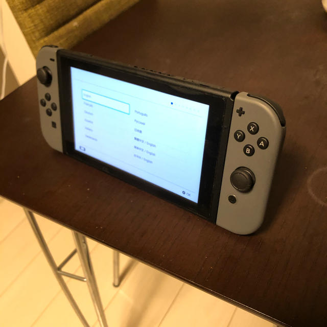 Nintendo Switch JOY-CON グレー 本体  HAC-S-KA