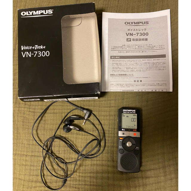 OLYMPUS(オリンパス)のボイスレコーダー　OLYMPUS Voice Trek VN-7300  スマホ/家電/カメラのオーディオ機器(ポータブルプレーヤー)の商品写真