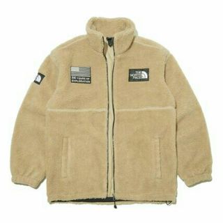 ザノースフェイス(THE NORTH FACE)のベージュ スノーシティ 限定フリースジャケット S(ブルゾン)