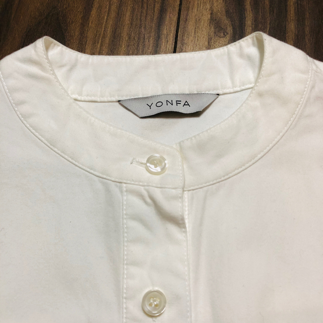 YONFA  boxy slit shirt シャツ レディースのトップス(シャツ/ブラウス(長袖/七分))の商品写真