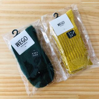 ウィゴー(WEGO)の(新品・未使用)WEGO ソックス2足セット☆(ソックス)