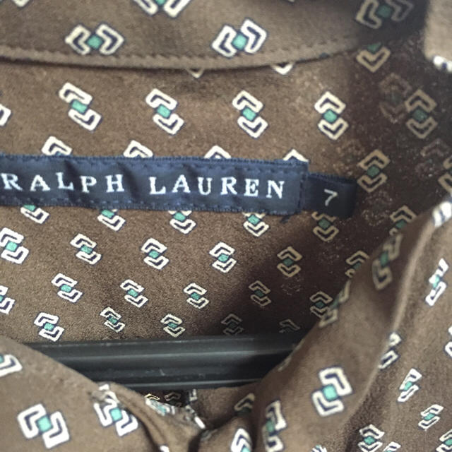 Ralph Lauren(ラルフローレン)のラルフ シルク100%ワンピース レディースのワンピース(ひざ丈ワンピース)の商品写真