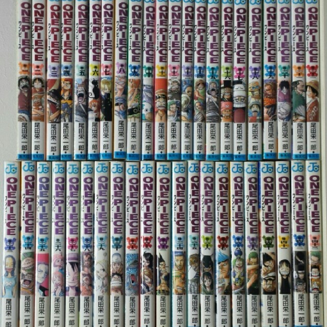 集英社(シュウエイシャ)のONEPIECE ワンピース1巻～87巻セット　おまけ付き エンタメ/ホビーの漫画(少年漫画)の商品写真