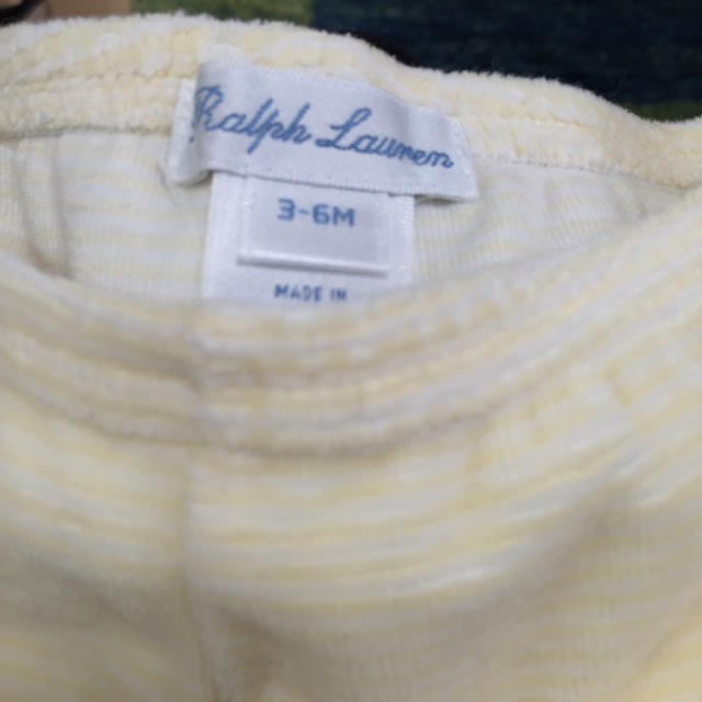 Ralph Lauren(ラルフローレン)のラルフ足付きズボン キッズ/ベビー/マタニティのベビー服(~85cm)(パンツ)の商品写真