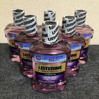 リステリン(LISTERINE)のリステリン　トータルケア　ゼロ+  ノンアルコール　6本セット(マウスウォッシュ/スプレー)