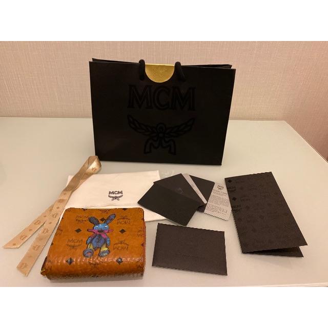 MCM - mcm折りたたみ財布rabbit