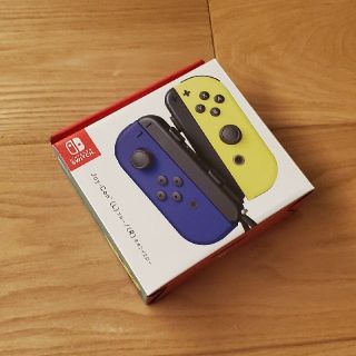 ニンテンドースイッチ(Nintendo Switch)の新品 Joy-Con (L)ブルー/(R)ネオンイエロー(その他)