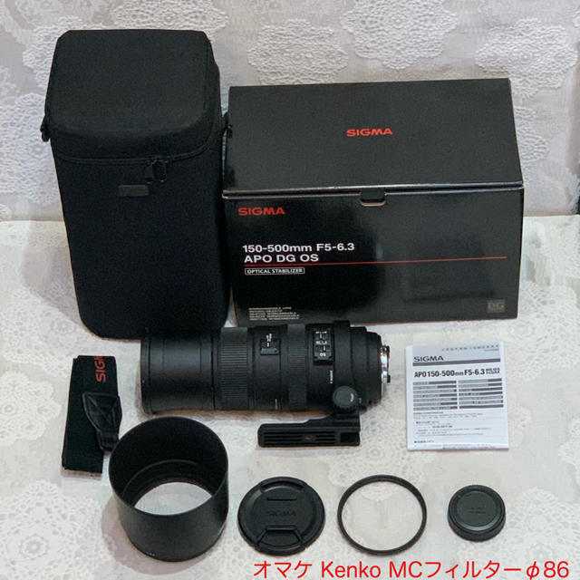 SIGMA APO 150-500mm F5-6.3 (Nikonマウント) 【年間ランキング6年連続