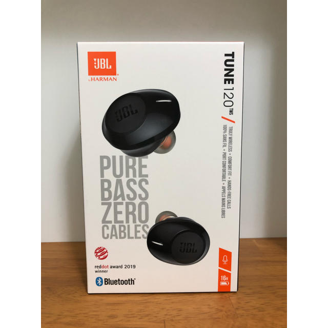 JBL  TUNE120  TWS       イヤホン　白　黒　セット