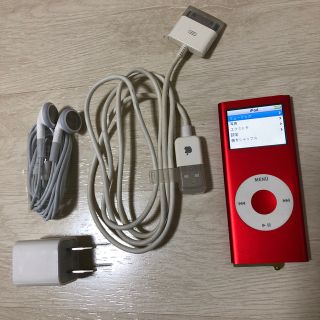 アップル(Apple)のiPod nano (PRODUCT) RED (第 2 世代)(ポータブルプレーヤー)