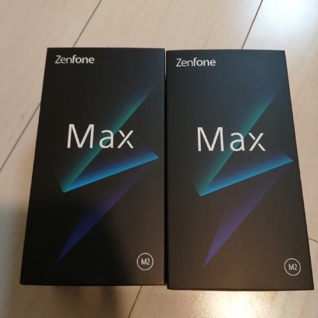 新品未開封 ASUS ZenFone Max (M2) 2台セット - nayaabhaandi.com