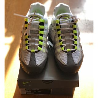 ナイキ(NIKE)のAir max 95 og 26.5 イエローグラデ(スニーカー)