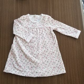 プチバトー(PETIT BATEAU)のPETIT BATEAU☆花柄ワンピース(ワンピース)