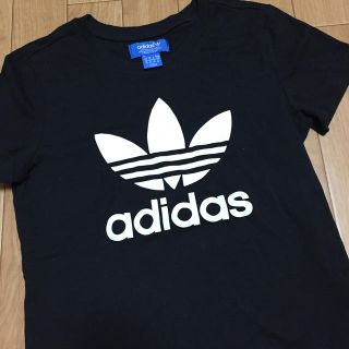 アディダス(adidas)のadidas黒Tシャツ(Tシャツ(半袖/袖なし))