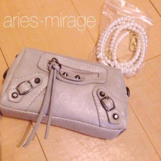 アリエス(aries)のaries♡パールポシェット(ショルダーバッグ)