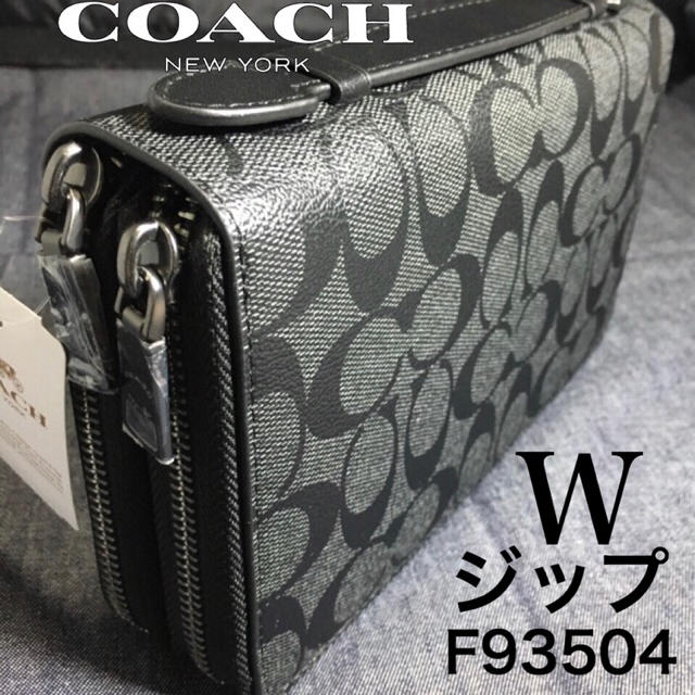 COACH コーチ ダブルジップ 財布